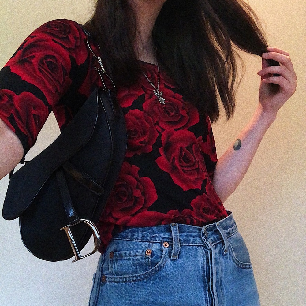 Authentic Dior saddle bag